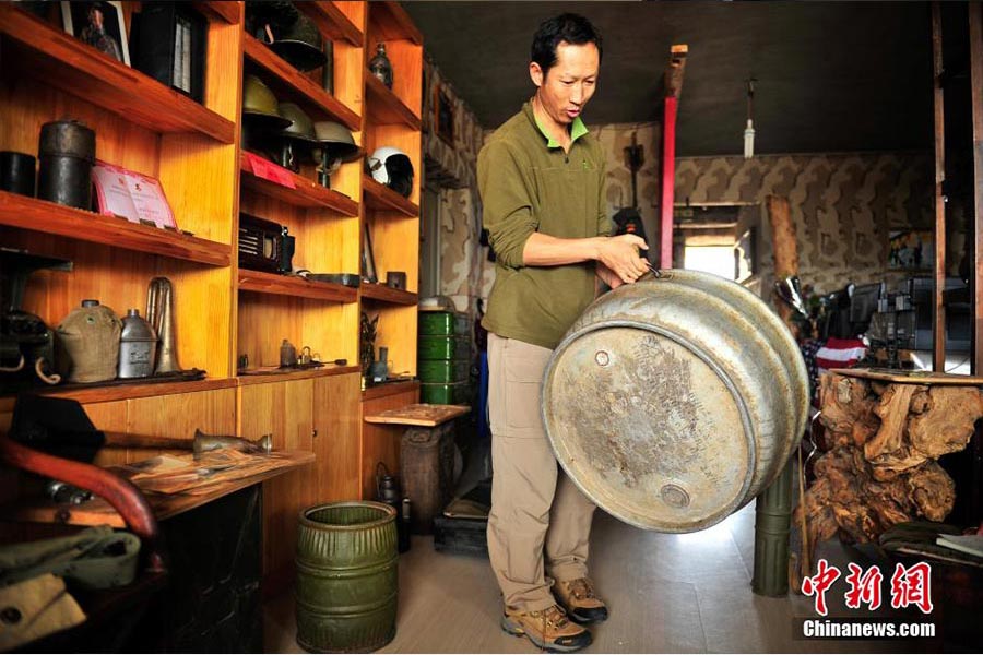 Collection of 4,000 World War II relics in Kunming
