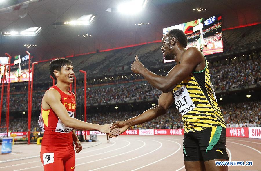 (SP)CHINA-BEIJING-IAAF WORLD CHAMPIONSHIPS-MEN'S 4X100M RELAY FINAL (CN)