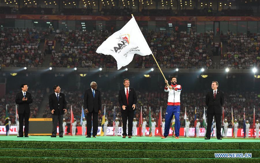 (SP)CHINA-BEIJING-IAAF WORLD CHAMPIONSHIPS-CLOSING CEREMONY (CN)