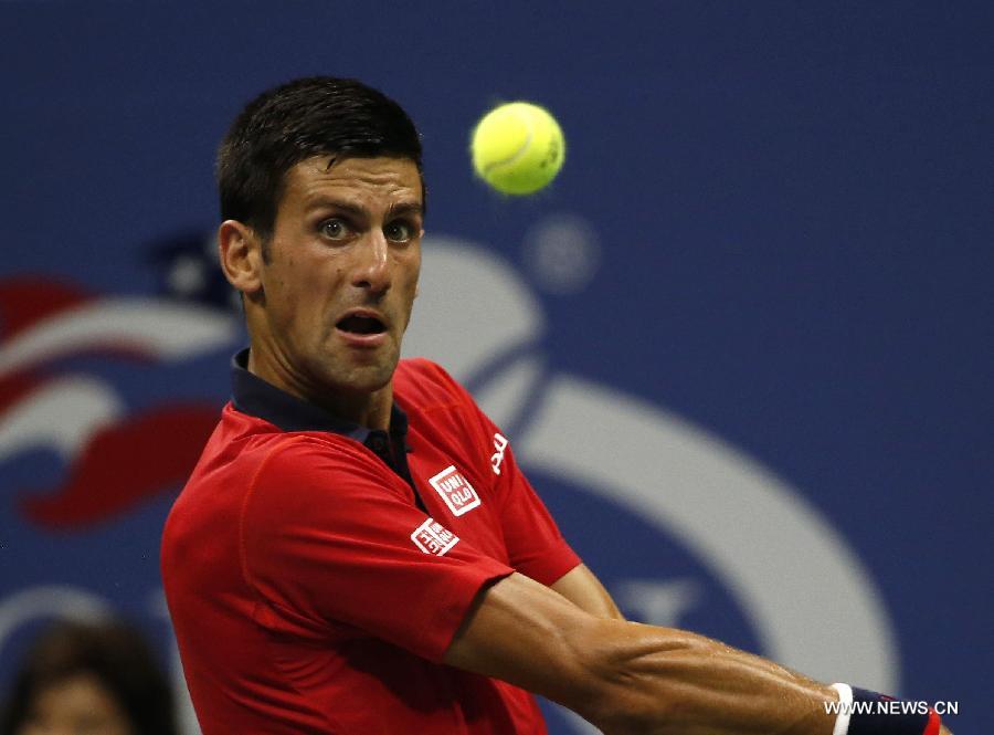 Novak Djokovic won 3-0 to enter the next round.