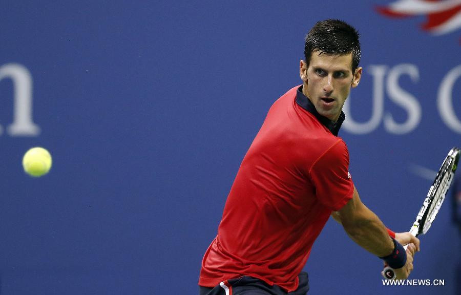 Novak Djokovic won 3-0 to enter the next round.