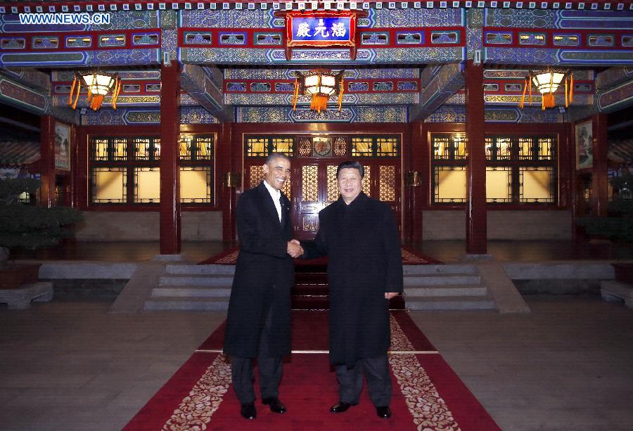 CHINA-U.S.-XI JINPING-OBAMA-MAJOR MEETINGS