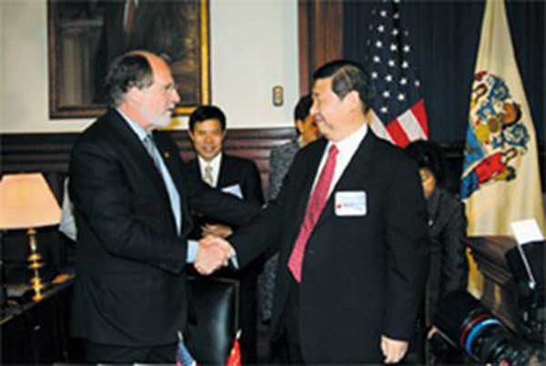 President Xi's six visits to US