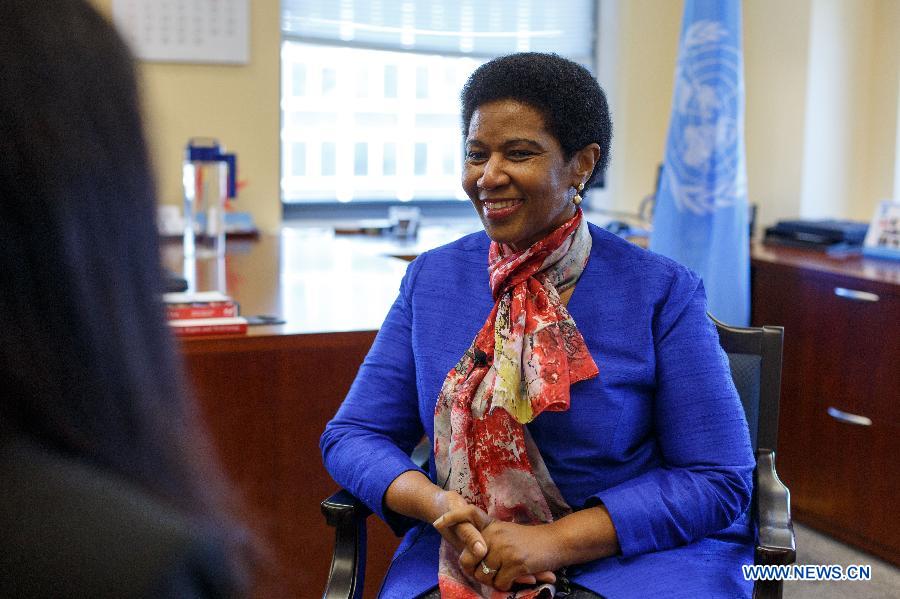 U.S.-NEW YORK-UN WOMEN CHIEF-INTERVIEW 