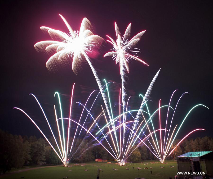 LITHUANIA-VILNIUS-FIREWORKS