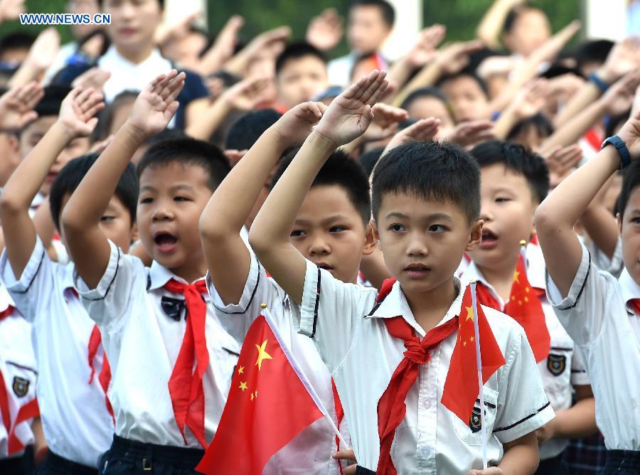 CHINA-NANNING-MARTYRS' DAY-CEREMONY (CN) 