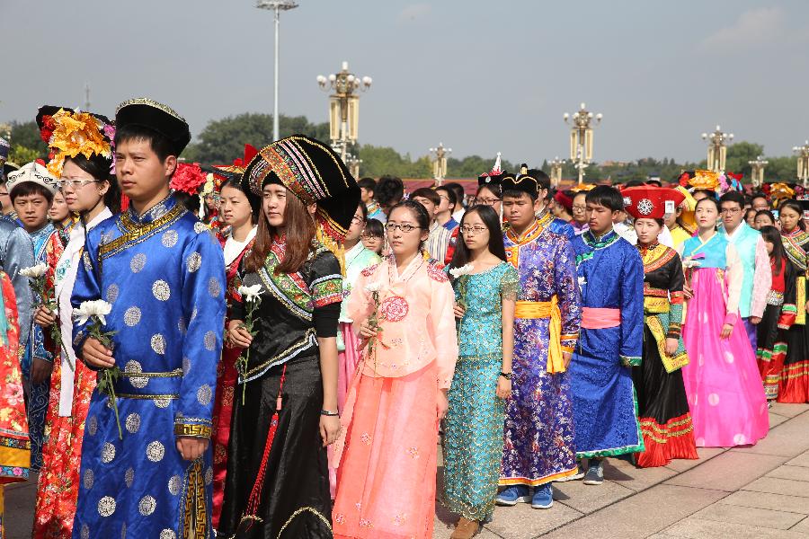 CHINA-BEIJING-MARTYRS' DAY-CEREMONY (CN) 