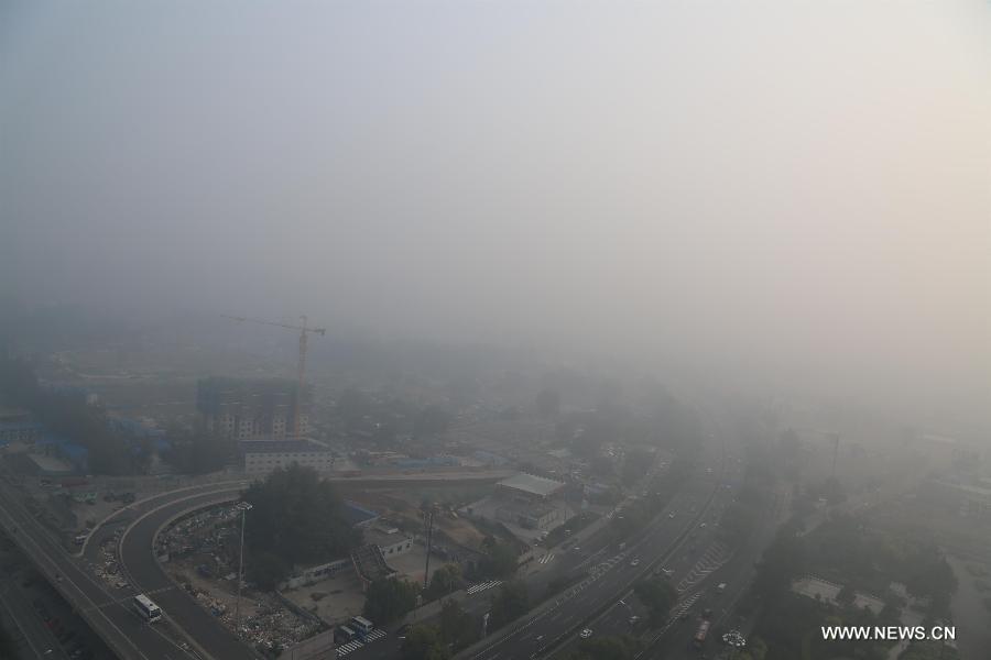 China's central observatory on Tuesday issued a yellow alert for smog to hit parts of north China, including Beijing, capital of China, on Tuesday and Wednesday. 