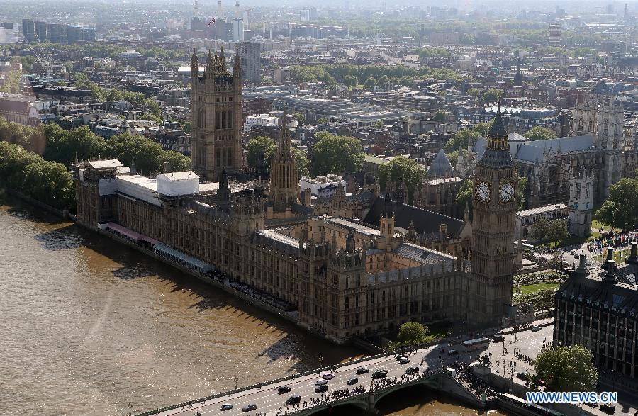 Photo taken on Oct. 22, 2014 shows the Tower of London.