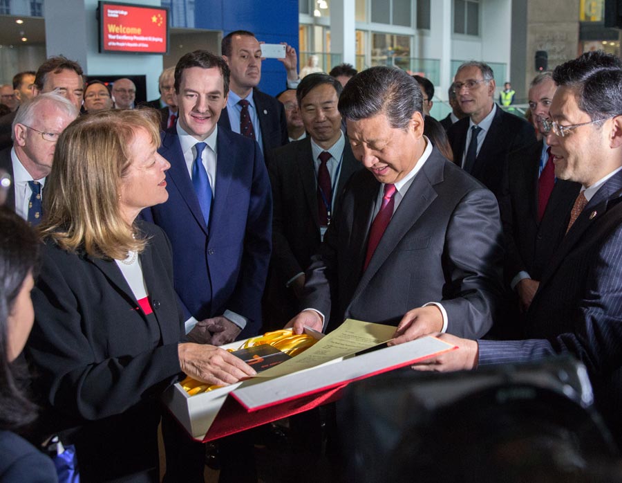 President Xi visits Imperial College London