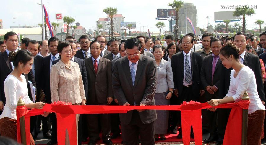 CAMBODIA-PHNOM PENH-CHINA-AID-BRIDGE