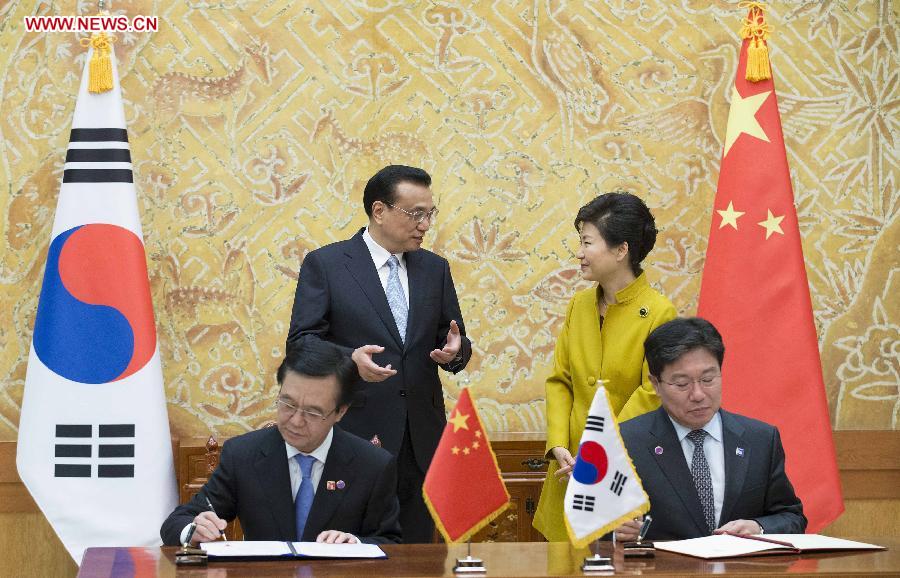 ROK-CHINA-LI KEQIANG-TALKS (CN)  