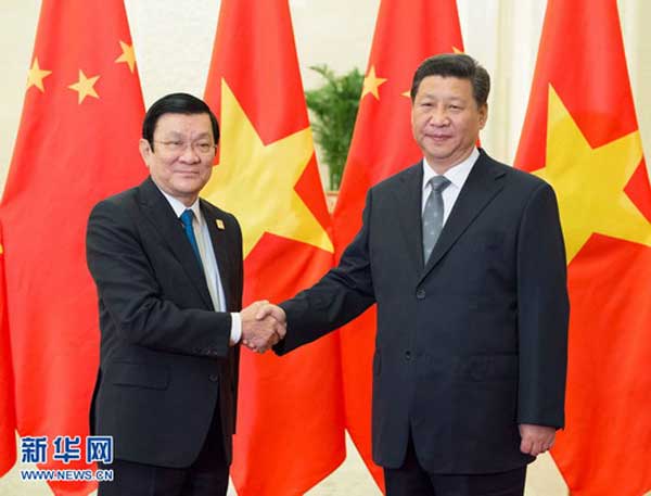 High-level exchanges between China and Vietnam