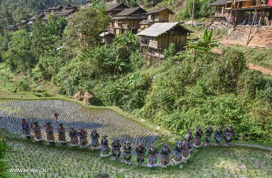 CHINA-GUIZHOU-MIAO PEOPLE-NEW YEAR CELEBRATION (CN) 