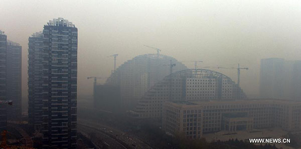 Hazardous air pollution recorded in Northeast China