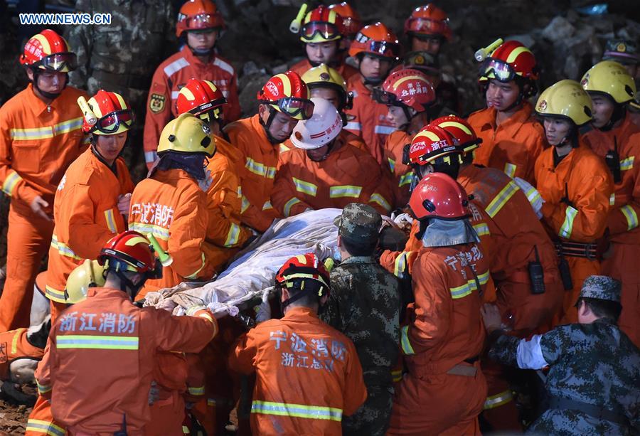 CHINA-ZHEJIANG-LISHUI-LANDSLIDE (CN) 