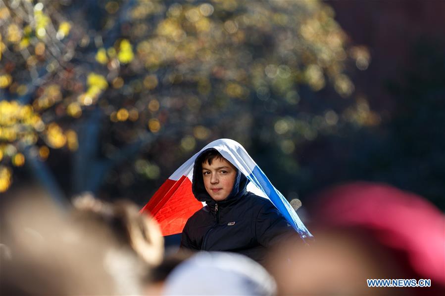 U.S.-NEW YORK-PARIS-ATTACKS-MOURNING