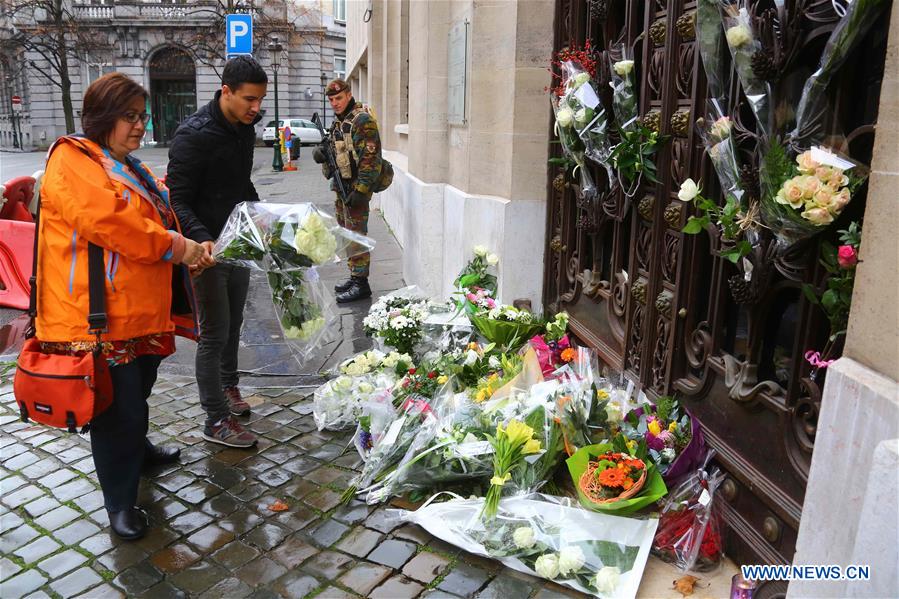 BELGIUM-PARIS-ATTACK-CONDOLENCE