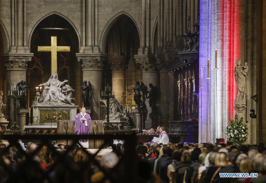 FRANCE-PARIS-VICTIMS-MASS