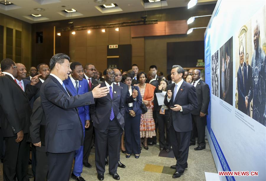 SOUTH AFRICA-JOHANNESBURG-CHINA-XI JINPING-EXHIBITION