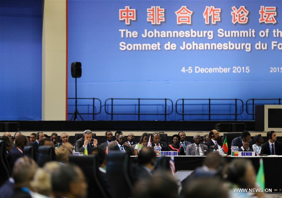 SOUTH AFRICA-JOHANNESBURG-FOCAC-CLOSING CEREMONY