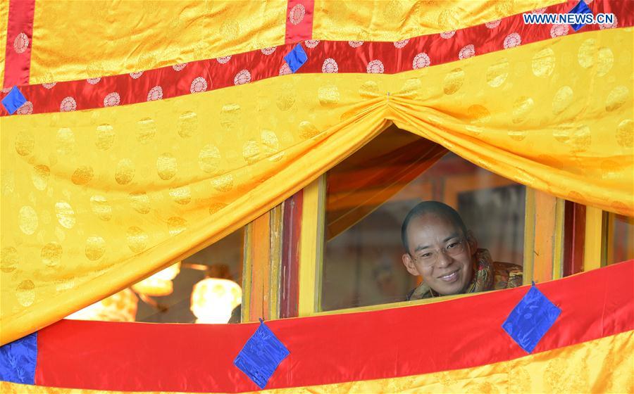 (CORRECTION) CHINA-TIBET-11TH PANCHEN LAMA-20TH ANNIVERSARY-FILES(CN)