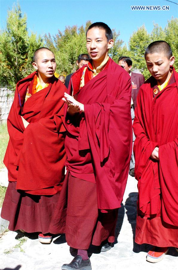 (CORRECTION) CHINA-TIBET-11TH PANCHEN LAMA-20TH ANNIVERSARY-FILES(CN)