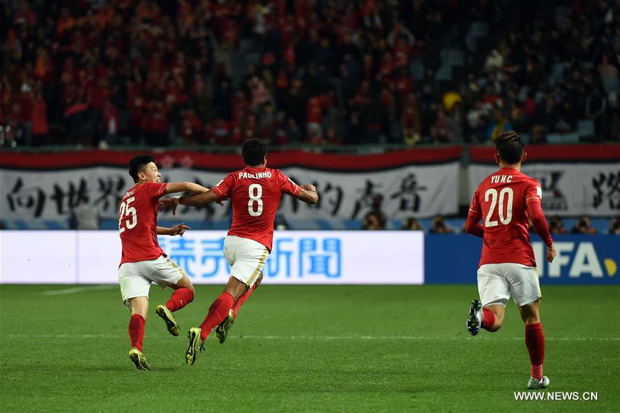 (SP)JAPAN-OSAKA-SOCCER-CLUB WORLD CUP-QUARTERFINALS-GUANGZHOU EVERGRANDE VS MEXICO CLUB AMERICA