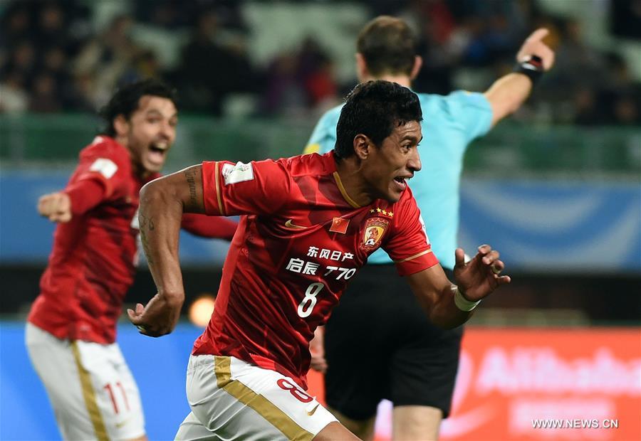 (SP)JAPAN-OSAKA-SOCCER-CLUB WORLD CUP-QUARTERFINALS-GUANGZHOU EVERGRANDE VS MEXICO CLUB AMERICA