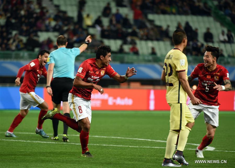 (SP)JAPAN-OSAKA-SOCCER-CLUB WORLD CUP-QUARTERFINALS-GUANGZHOU EVERGRANDE VS MEXICO CLUB AMERICA