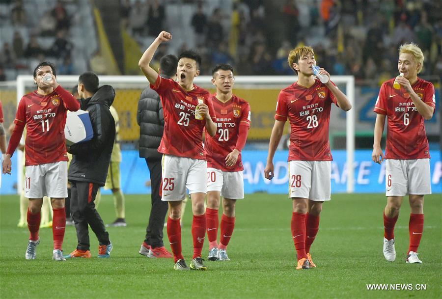 (SP)JAPAN-OSAKA-SOCCER-CLUB WORLD CUP-QUARTERFINALS-GUANGZHOU EVERGRANDE VS MEXICO CLUB AMERICA