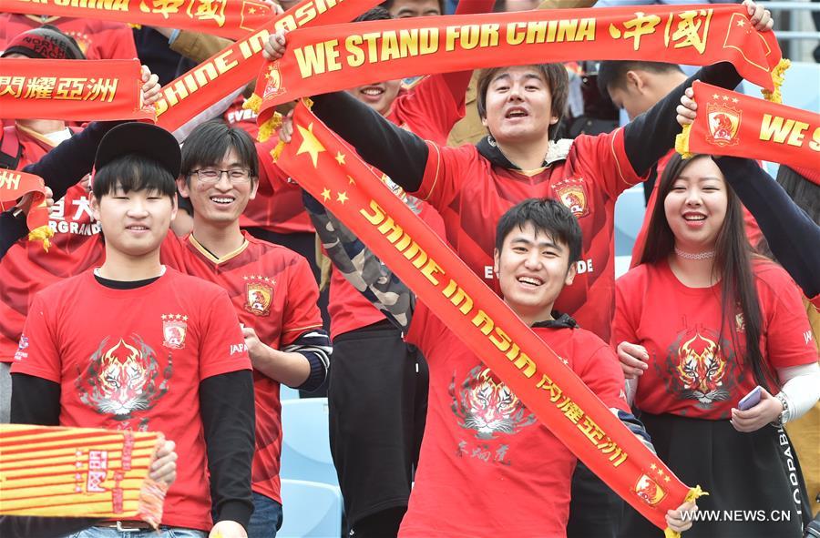 (SP)JAPAN-OSAKA-SOCCER-CLUB WORLD CUP-QUARTERFINALS-GUANGZHOU EVERGRANDE VS MEXICO CLUB AMERICA