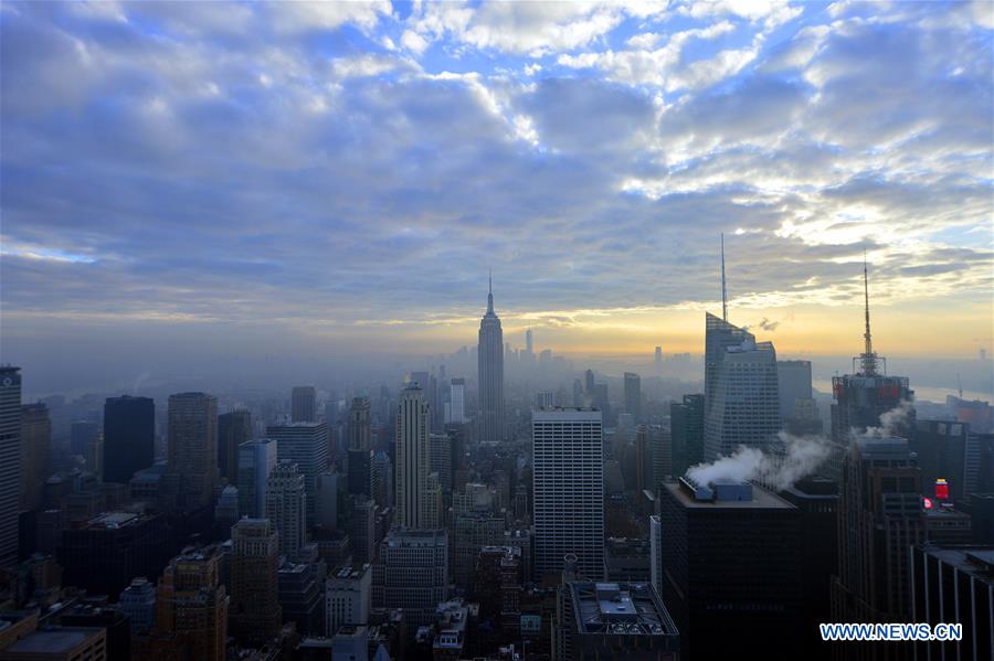 U.S.-NEW YORK-WEATHER-FOG