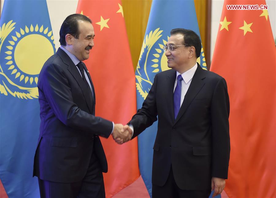 CHINA-BEIJING-LI KEQIANG-KAZAKHSTAN PM-TALKS(CN)