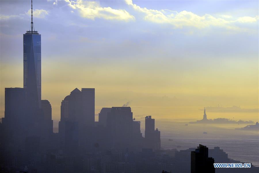 U.S.-NEW YORK-WEATHER-FOG