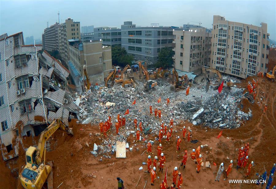 CHINA-SHENZHEN-LANDSLIDE-RESCUE (CN)