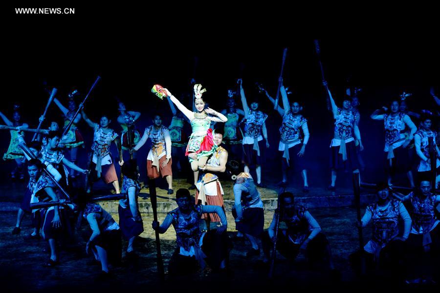 #CHINA-GUANGXI-DONG ETHNIC GROUP-FOLK OPERA (CN)