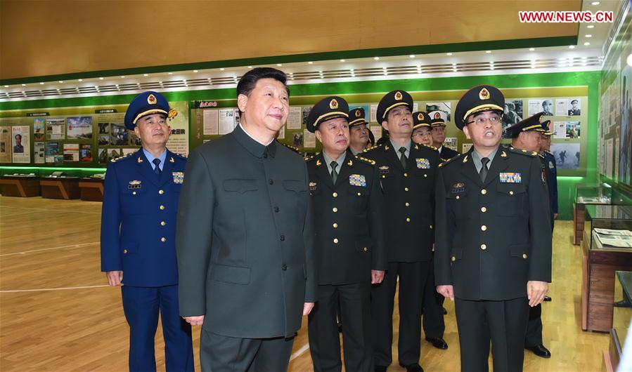 CHINA-BEIJING-XI JINPING-PLA DAILY-INSPECTION (CN)