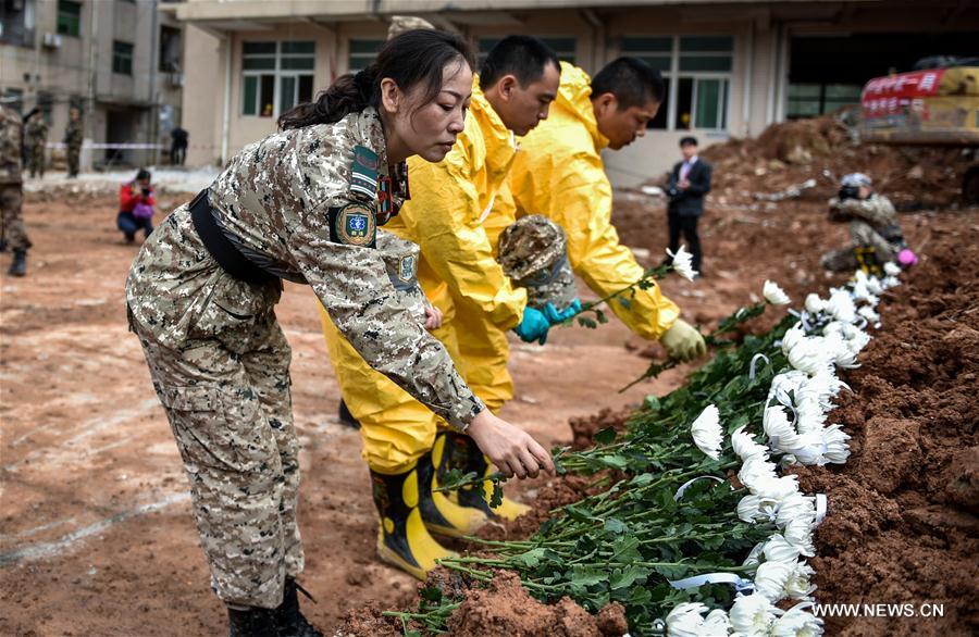 CHINA-SHENZHEN-LANDSLIDE-MOURNING (CN)