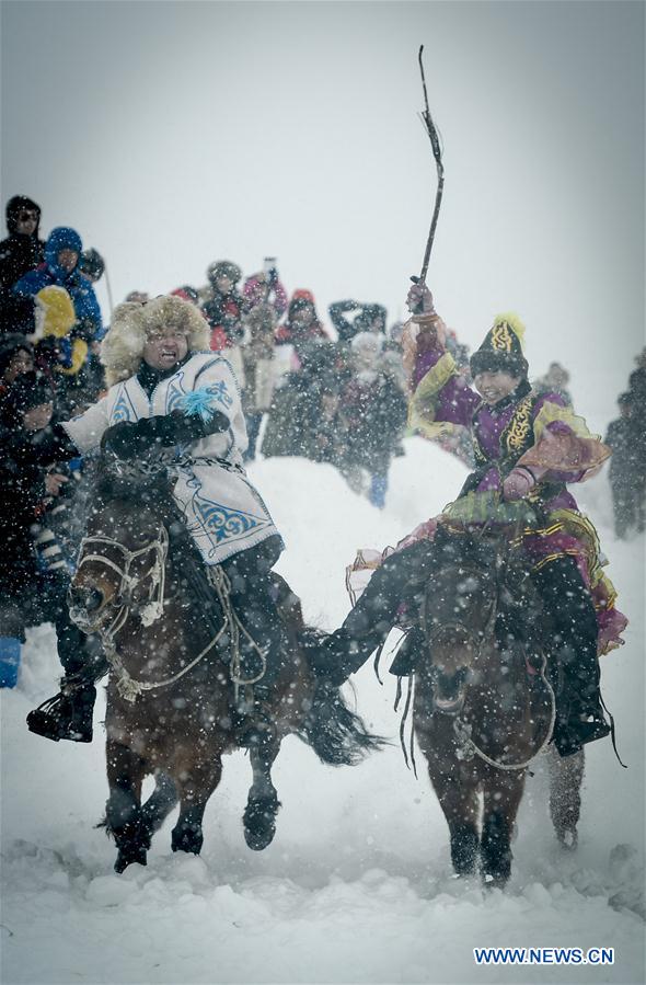 CHINA-XINJIANG-KANAS-SNOW (CN)