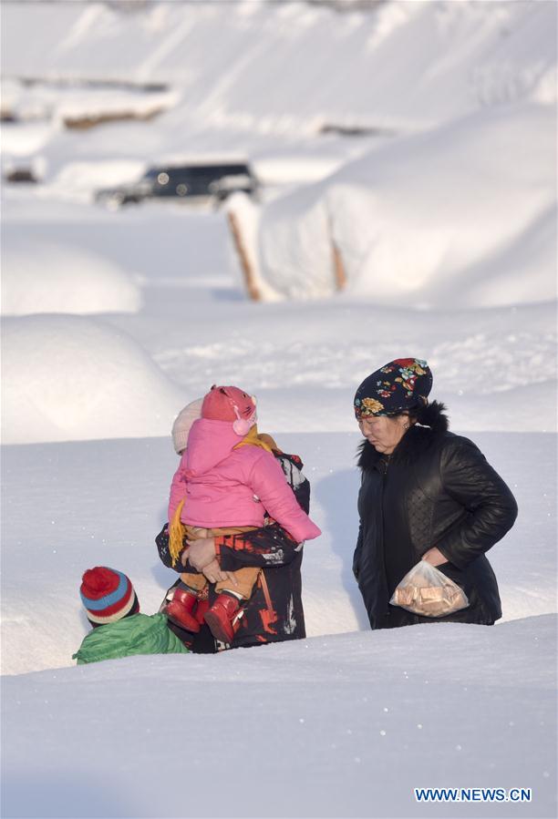 CHINA-XINJIANG-KANAS-SNOW (CN)