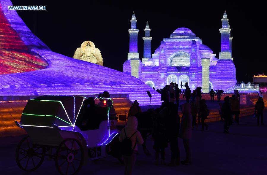 CHINA-HARBIN-ICE FESTIVAL (CN)