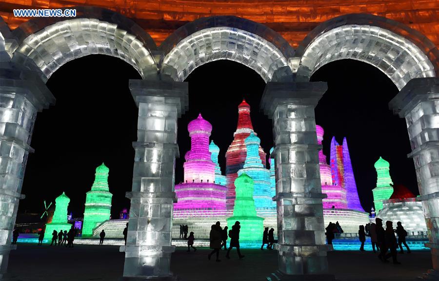 CHINA-HARBIN-ICE FESTIVAL (CN)