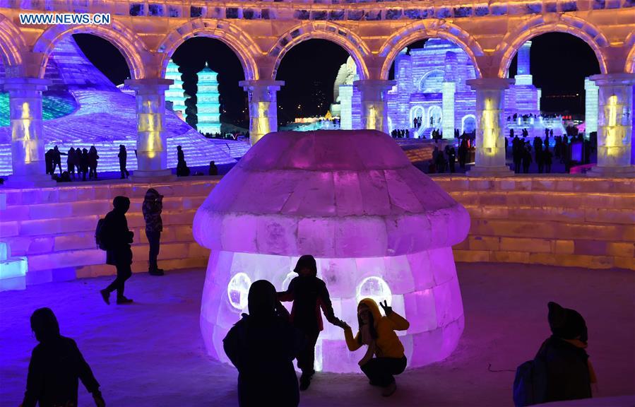 CHINA-HARBIN-ICE FESTIVAL (CN)