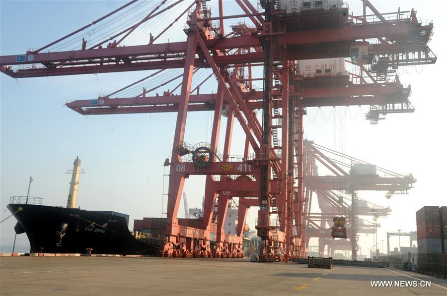 #CHINA-JIANGSU-LIANYUNGANG PORT-THROUGHPUT (CN)