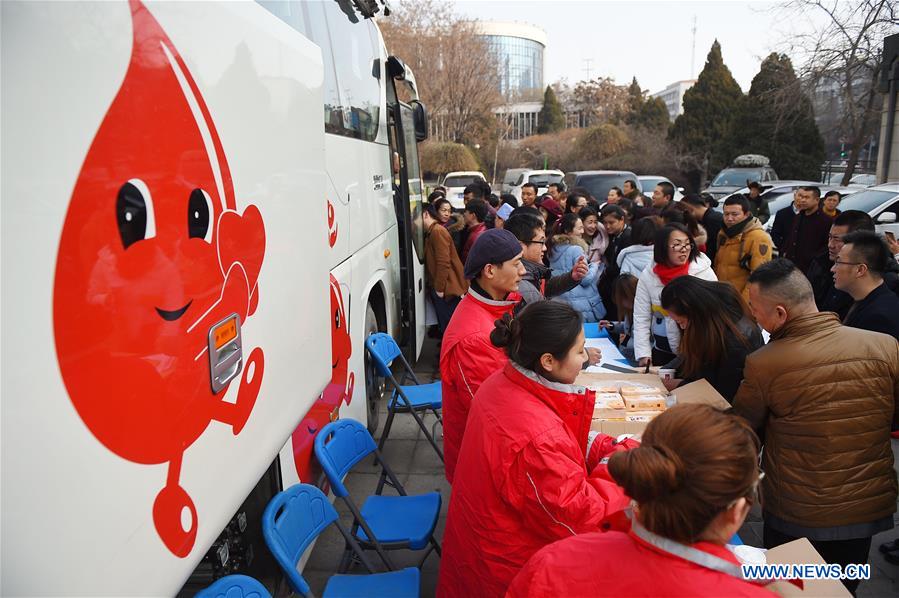 CHINA-YINCHUAN-BUS ARSON-BLOOD DONATION (CN)