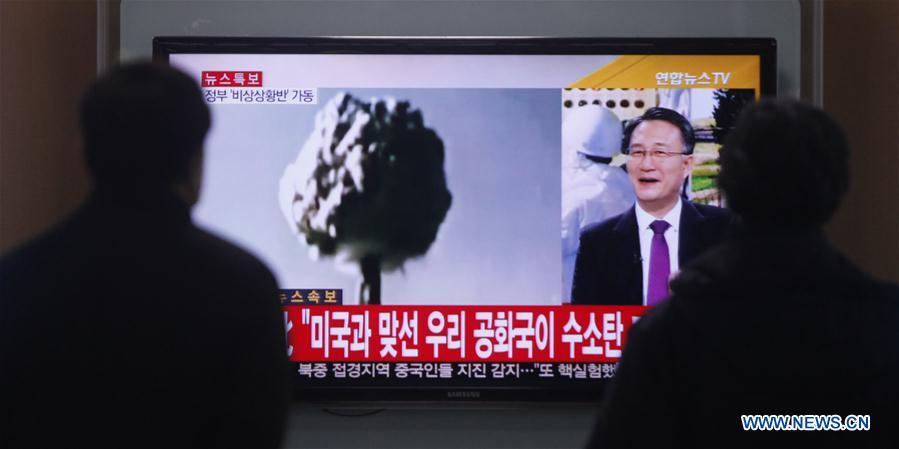 SOUTH-KOREA-DPRK-FIRST HYDROGEN BOMB-TEST