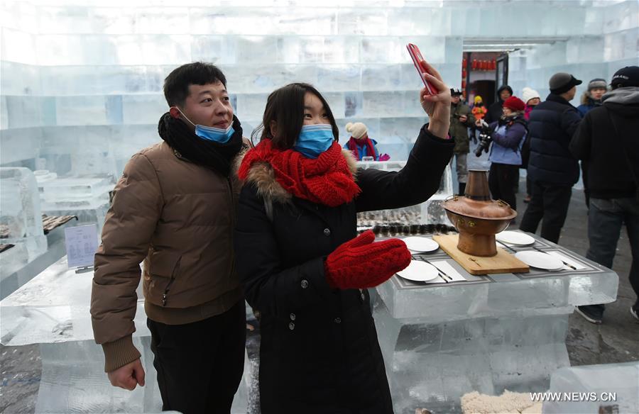 CHINA-HEILONGJIANG-HARBIN-ICE BAR (CN)