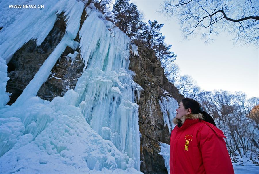 CHINA-LIAONING-ICY WATERFALLS (CN)