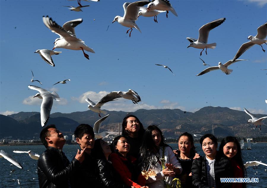 CHINA-KUNMING-DIANCHI LAKE-SCENERY(CN)